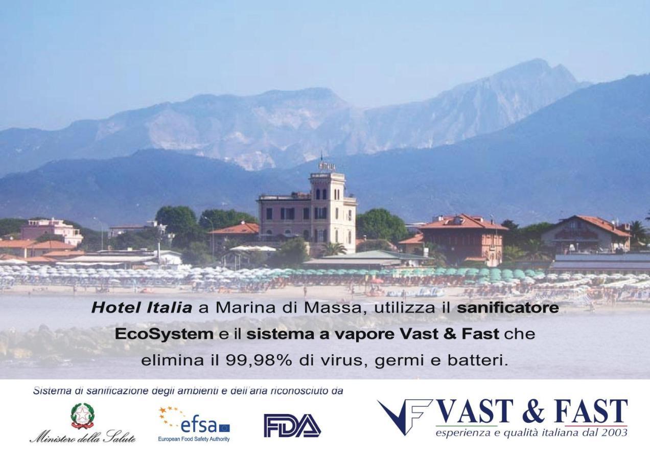 Hotel Italia Marina di Massa Eksteriør bilde